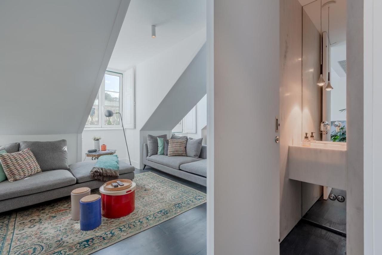 Principe Real Charming Garden View Flat At The Heart Of Lisbon Apartment Екстериор снимка